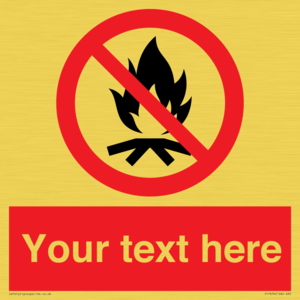 Custom prohibition No campfire